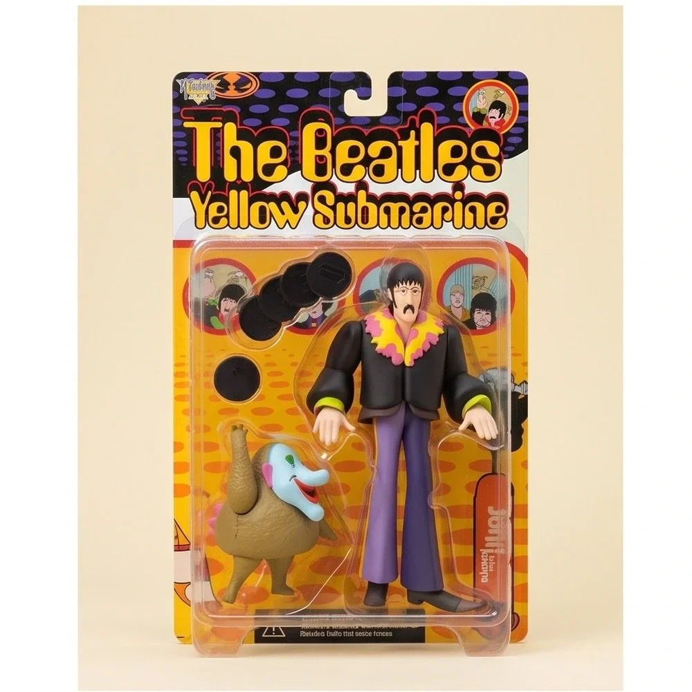Beatles Yellow Submarine Vintage John Lennon & Jeremy Figure McFarlane‎ 1999 NIB